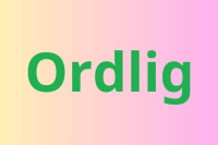 Ordlig