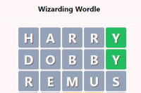 Wizarding wordle